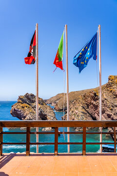 taking a day ferry trip to Berlunga Island, Portugal
