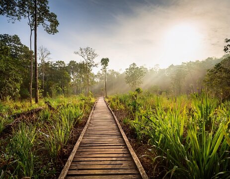 exploring nature trails in khao yai national park thailand