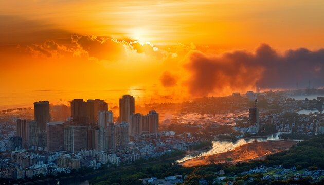 explore the role of urban heat islands in exacerbating the effects of hot weather in cities and densely populated areas