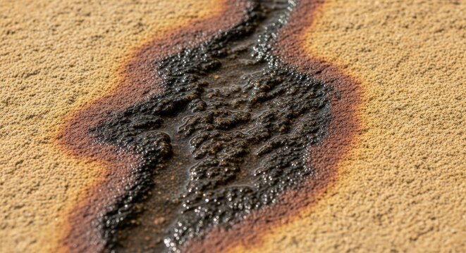 271 Close Up of Water Seeping into Surface v2 6x