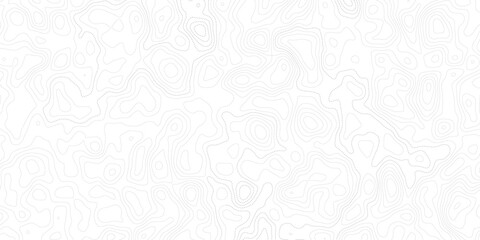 Modern white topographic map background with abstract contour lines, geographic elevation grid, paper texture effect, vintage outdoors theme and world map template vector design © Noor Al Barakah