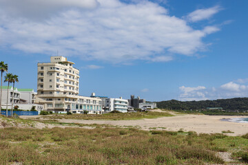 Fototapeta premium 浜海岸（千葉県御宿町）