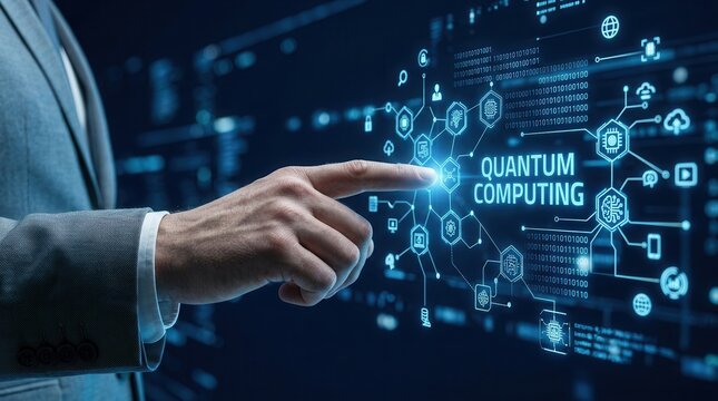 Next-generation quantum computers with entangled qubits and revolutionary processing power.