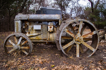 Obraz premium Old Tractor