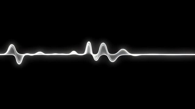 A vibrant luminous frequency pulse radiates across the screen to signify vital medical cardiac rhythm patterns that represent emergency healthcare monitoring systems within the digital