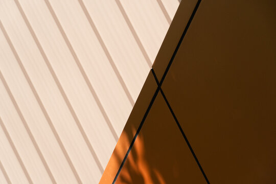 brown white wall of building background	