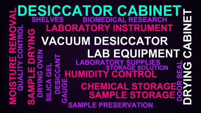 Desiccator Cabinet Word Cloud