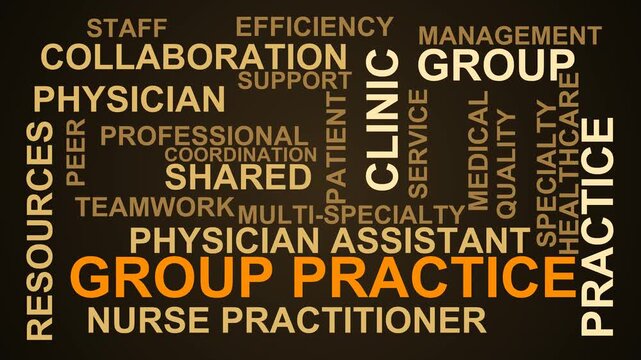 Group Practice Word Cloud