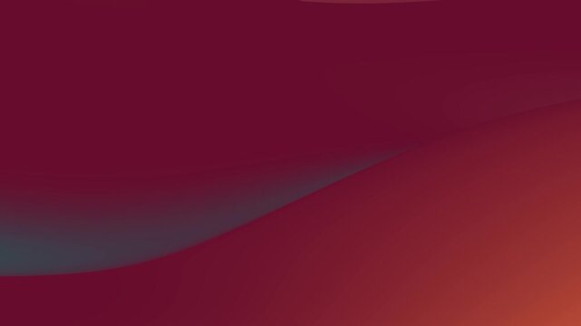 Abstract flowing waves in red and orange gradient background style