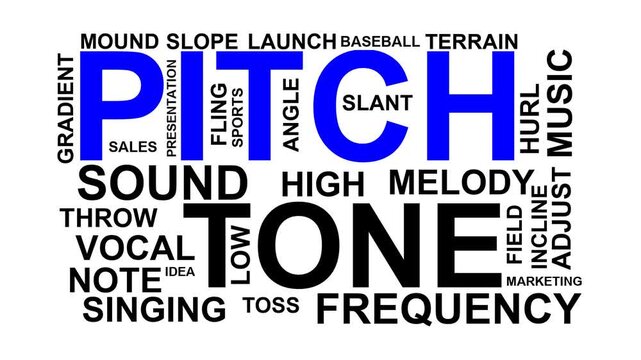 Pitch Word Cloud
