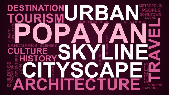 Popayan Word Cloud