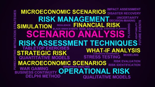 Scenario Analysis Word Cloud