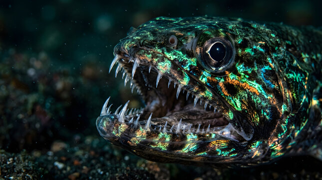 Lizard fish fluorescent state