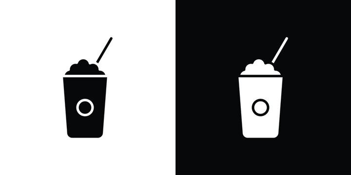Milk shake icon
