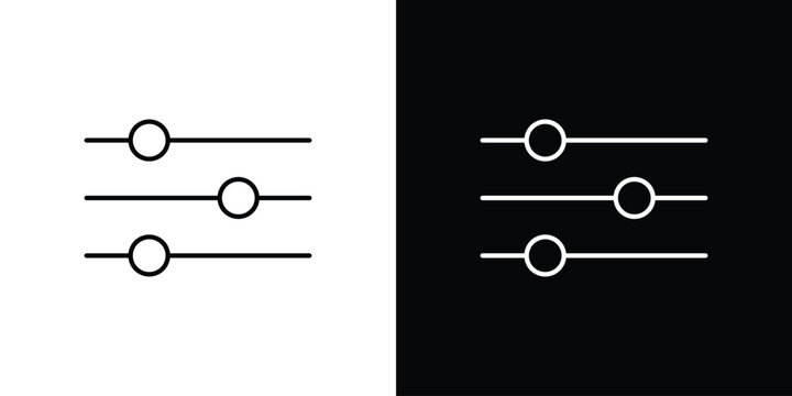 Settings sliders icon
