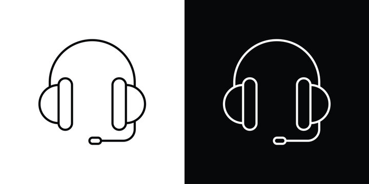 Support headset icon