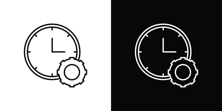 Time management icon