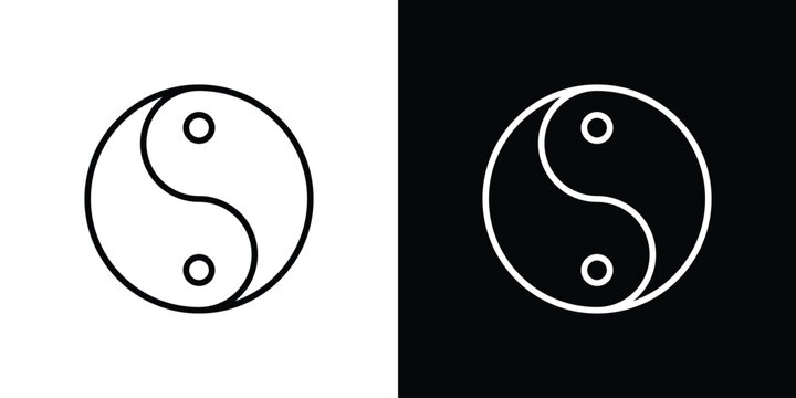 Yin yang icon