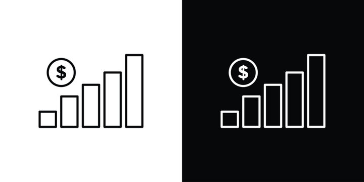Profit growth icon