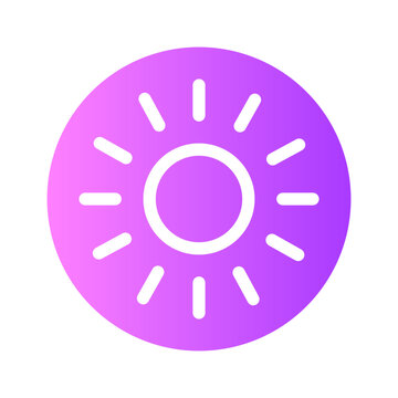birth control gradient icon