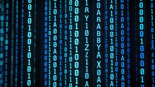 Binary code data stream