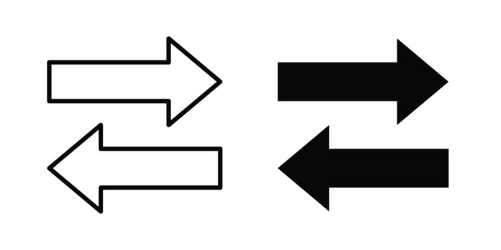 Transfer arrows icon