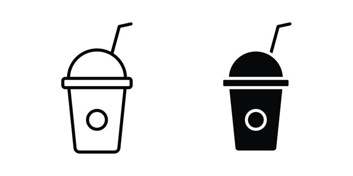 Milk shake icon