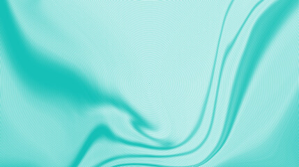 Abstract teal geometric wave pattern graphic design background with abstract
