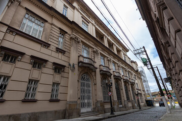 Obraz premium Prédio da Associação Comercial de Santos