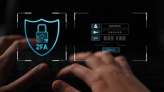 Two-factor authentication strengthens login system security. Adds protection, two-factor authentication increases privacy, and two-factor authentication prevents access breaches. Marrow