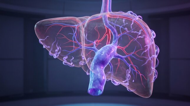 3D Conceptual Model of Portal Hypertension with Surface Varices