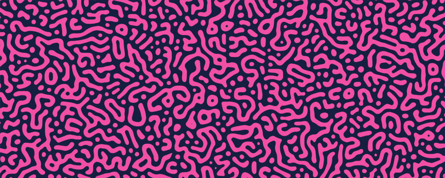 Abstract seamless turing pattern background.
