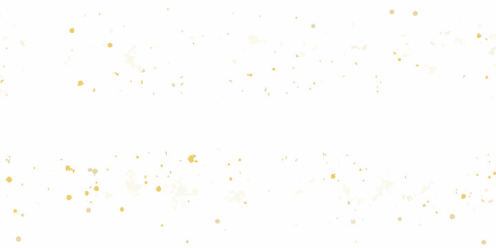 a festive header design with scattered golden dots on white background scatter gold confetti celebration pattern decoration sparkle holiday event party