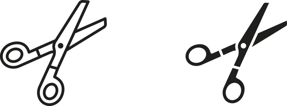 Scissor icon for website projects