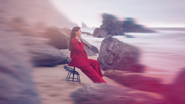 Premium Overlays Gradient Blur 6 &ndash; Smooth Gradient Blur Effects, Soft Color Diffusion Overlays and Modern Cinematic Visual Styles for Video Editing