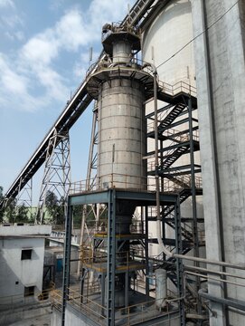 PFister in the cement plant for coal feeding , coal wight feeder 