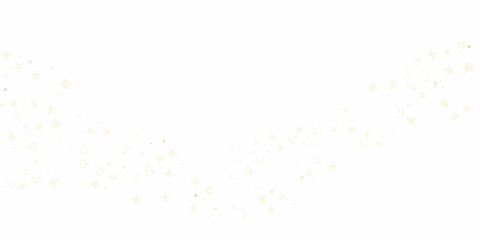 diagonal trail of scattered golden stars on transparent background star astronomy cosmic space vector illustration pattern © Bithi