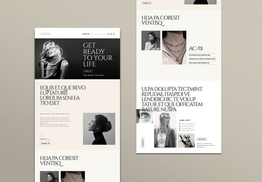 Coach Website Template