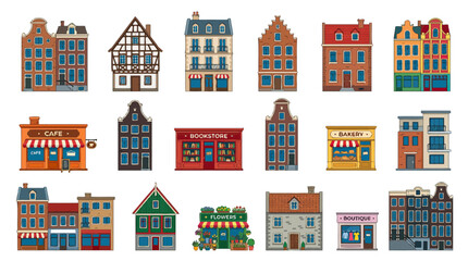 Charming European Shops and Houses Collection © Bris