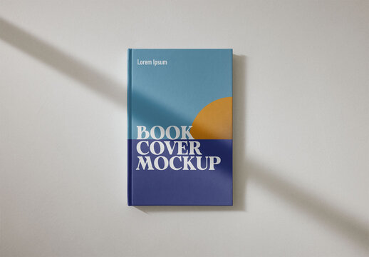 Mockup Of Customizable Closed Hardback Book