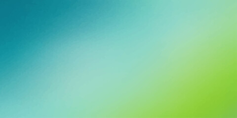 A soft gradient blends cool teal with vibrant lime green, creating a soothing abstract background that evokes a sense of freshness and tranquility, perfect for design projects. © Kazim