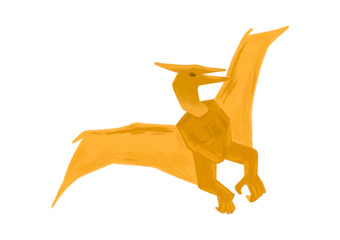 Pterodactyl Dinosaur Illustration © Shelby
