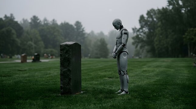 Mineral Goodbye - Robot and stone (Inertia, Grave, Stillness)