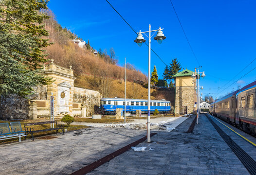 Semmering Station, Semmering Railway, Austria, UNESCO World Heritage Site