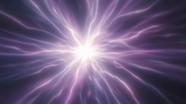 Electricity Energy Light Purple Background.