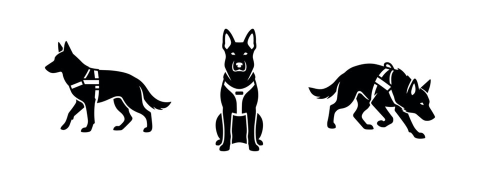 Working Dog Icons