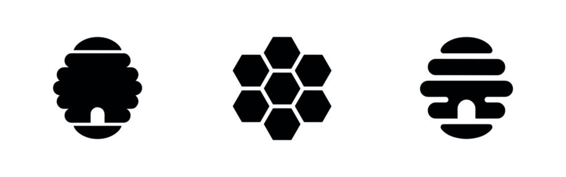 Honeycomb Icons Set