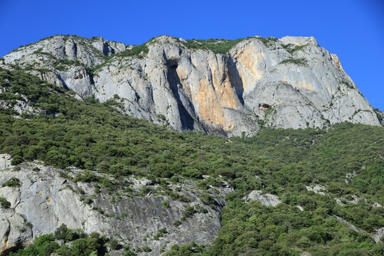 Pyrenean landscape on the drive from Andorra to Toulouse