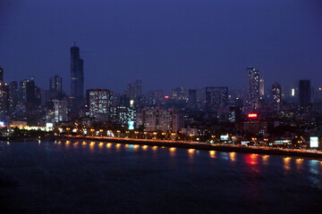 Obraz premium night view of the city