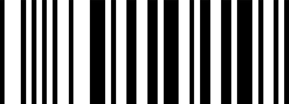 Gradation code stripe with png black pattern for qr carpet bar. Barcode line horizontal with thick random thin for strip border grunge. White abstract gradation with variation png christmas.